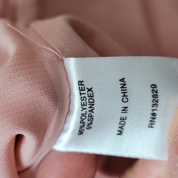 Superdown Blush Khloe Ruffle Puff Sleeve Mini tie Dress whimsical Feminine xs - Picture 14 of 16